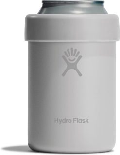 Hydro Flask 12 Oz Cooler for Cans - Can Cooler for Beer or Coffee - Insulated in Birch Gray