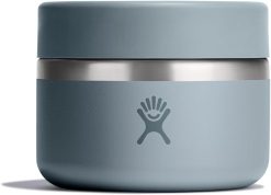 Hydro Flask Food Jar ?C Insulated Stainless Steel. Snack Travel Container for Hot Food & Soup 12 Oz Shale Gray