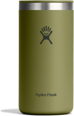 Hydro Flask Travel Coffee Cup ?C Insulated Stainless Steel. Non-Spill. Leak Proof To-Go Coffee Tumbler 16 Oz Palmer Green