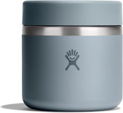 Hydro Flask Food Jar ?C Insulated Stainless Steel. Snack Travel Container for Hot Food & Soup 20 Oz Shale Gray