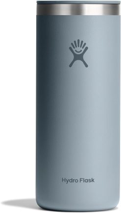 Hydro Flask Travel Coffee Cup ?C Insulated Stainless Steel. Non-Spill. Leak Proof To-Go Tumbler 20 Oz Shale Gray