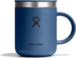 Hydro Flask Coffee Mug ?C Insulated Stainless Steel. Non Spill. Leak Resistant Travel Mug 12 Oz Harbor Blue