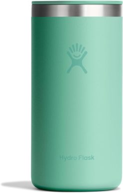 Hydro Flask Travel Coffee Cup ?C Insulated Stainless Steel. Non-Spill. Leak Proof To-Go Tumbler 16 Oz Mermaid Green