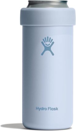 Hydro Flask 12 Oz Cooler for Cans - Slim Can Cooler for Beer or Coffee - Insulated in Surf Blue