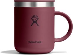 Hydro Flask Coffee Mug ?C Insulated Stainless Steel. Non Spill. Leak Resistant Travel Mug 12 Oz Burgundy
