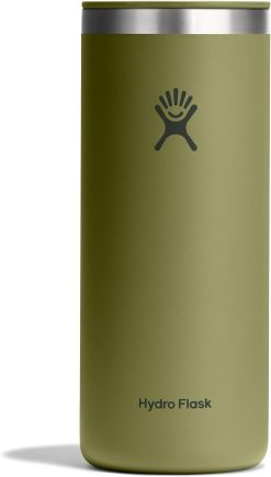 Hydro Flask Travel Coffee Cup ?C Insulated Stainless Steel. Non-Spill. Leak Proof To-Go Coffee Tumbler 20 Oz Palmer Green