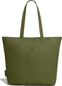 Amazon.com | Hydro Flask Tote Bag - Everyday Reusable Travel Bag - Packable for Shopping & Grocery in 20L Palmer Green | Travel Totes