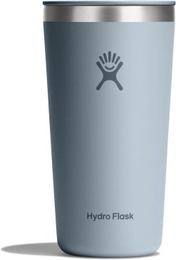 Hydro Flask All Around Tumbler Press-In Lid. Insulated Travel Mug. Stainless Steel Coffee Cup 20 Oz Shale Gray