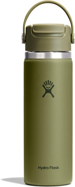Hydro Flask Flip Sip Coffee Tumbler Mug ?C Insulated Stainless Steel. Non Spill. Leak Proof Travel Coffee Cup 20 Oz Palmer Green