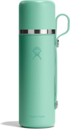 Hydro Flask Hot Flask & Cup ?C Insulated Stainless Steel. Hot Drink Travel Container for Coffee & Tea 28 Oz Mermaid Green