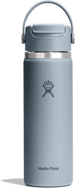 Hydro Flask Flip Sip Coffee Tumbler Mug ?C Insulated Stainless Steel. Non Spill. Leak Proof Travel Coffee Cup 20 Oz Shale Gray