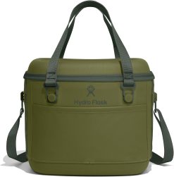 Hydro Flask Carryout Cooler - Insulated Portable Soft Cooler - 15 L Capacity Palmer Green