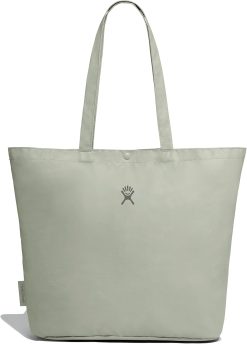 Hydro Flask Tote Bag - Everyday Reusable Travel Bag - Packable for Shopping & Grocery in 20L Agave Green