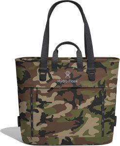 Hydro Flask Carryout Tote - Insulated Tote Bag - 20 L Capacity in Woodland Camo